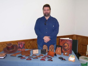 My table at the St. Andrew\'s Church Celtic Faire